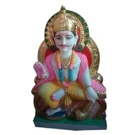 Marble Dharmraj Statue