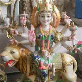 Marble Durga Maa Statue In Alwar Garima Marble Murti Art