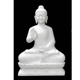 Marble Gautam Buddha Statue 4, Statue Type: Gautam Buddha