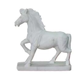 Marble Horse Statue 2, Usage/Application: Exterior Decor