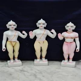 Marble Isckon Ram Darbar Statue, Usage/Application: Worship