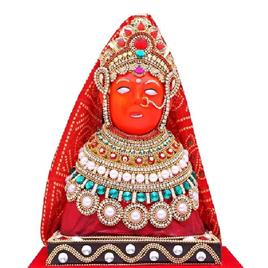 Marble Jeen Mata Statue Marble Type: White Marble