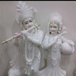 Marble Radha Krishna Statue 5