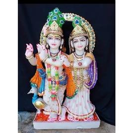 Marble Radha Krishna Statues 7