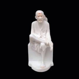 Marble Sai Baba Statue 5, Usage/Application: Worship