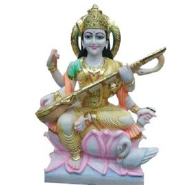 Marble Saraswati Maa Statue 5