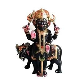 Marble Shani Dev Statue 9