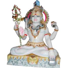 Marble Shiv Shankar Statue In Alwar Vasisth Murti Kala Kendra, Size: 2X1feet