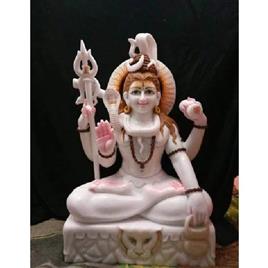 Marble Shiva Statue 8, Size: 1 feet - 8 feet