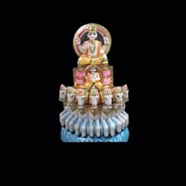 Marble Surya Statue