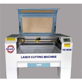 Mdf Acrylic Leather Laser Cutting Machine Hx 9060 80W, Cutting Speed: 1000MM/S