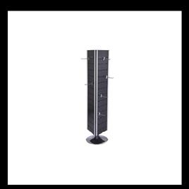 Metal Revolving Display Unit, Height: 5 Feet