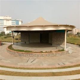 Metro Station Tensile Membrane Structure, Built Type: Modular