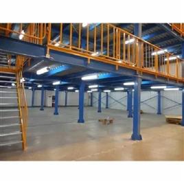 Mezzanine Floor Structure In Ghaziabad Kohli Enterprises, Material: Steel, Mild Steel