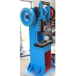 Mild Steel 10 Ton C Type Power Press Machine, Floor to Top of Bed Distance: 700 mm