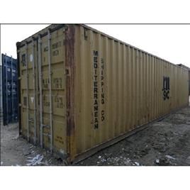 Mild Steel 40 Feet Portable Shipping Container, Container Length: 40 feet