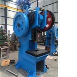 Mild Steel C Type Power Press Machine 2, Motor Speed: 1440 rpm
