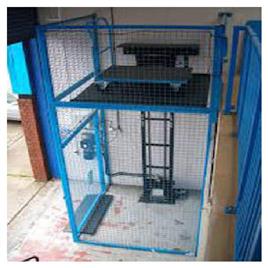 Mild Steel Cage Elevator, Door Style: Manual(Caged)