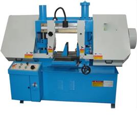 Mild Steel Double Column Metal Cutting Band Saw Machine, Cutting Area Millimetre: 250 mm