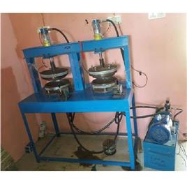 Mild Steel Double Die Paper Plate Machine Production Capacity: 0-500 pc/hr