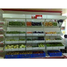 Mild Steel Free Standing Unit Vegetable Rack