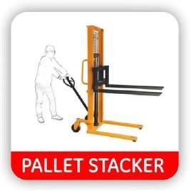 Mild Steel Hydraulic Hand Stacker, Power Source: Hydraulic