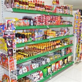 Mild Steel Mega Store Display Rack
