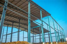 Mild Steel Prefabricated Factory Shed In Noida Metaltree Engineering Private Limited, Country of Origin: Made in India