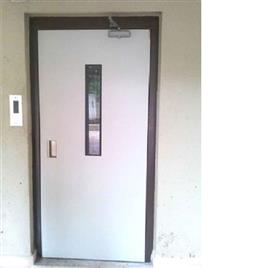 Mild Steel Side Opening Telescopic Door Elevator, Design Of Door: Steel Swing