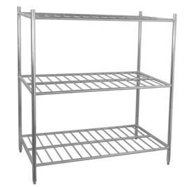 Mild Steel Silver Pot Rack