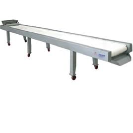 Mild Steel Sorting Inspection Conveyor Table, Material: Mild Steel