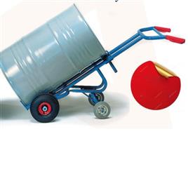 Mild Steel Three Wheel Drum Lifter Trolley, Usage/Application: Industrial