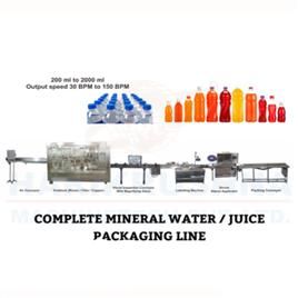 Mineral Water Juice Packing Line Filling Machine Water And Juice