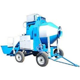 Mini Mobile Batching Plant 5, Chassis Material: Mild Steel