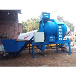 Mobile Concrete Batching Machine With Motor