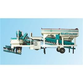 Mobile Concrete Batching Plant Single Chassis Compact 20 Mh