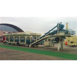 Mobile Concrete Batching Plant Two Chassis Compact 203045 Mh, Batch Capacity: 0.350 CU.M