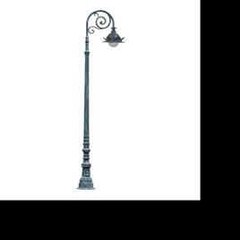 Modern Cast Iron Lamp Pole