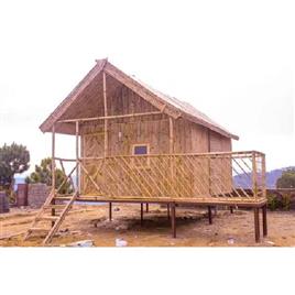 Modular Bamboo House Cottage In Sas Nagar Assam Kenwood Furniture, Finishing: Canadian Pine Wood