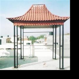 Modular Outdoor Khaprail Shed, Material: Khaprail