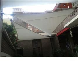 Modular Polyester Triangle Tensile Roof