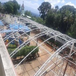 Modular Pvc Entrance Tensile Structure, Usage/Application: Tensile Cover