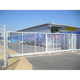 Motorized Telescopic Sliding Gate, Material: Mild Steel