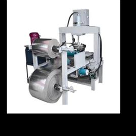 Ms Automatic Paper Thali Making Machine, Raw Material: Aluminium Foil Paper