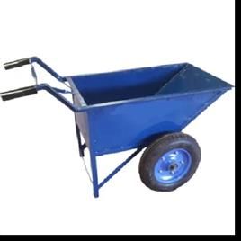 Ms Construction Double Wheel Barrow Trolley