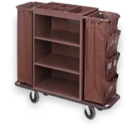 Ms Powder Coated Housekeeping Trolley