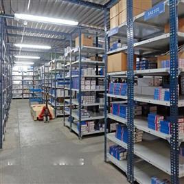 Ms Pwoder Coating Slotted Angle Rack, Number Of Shelves: 6