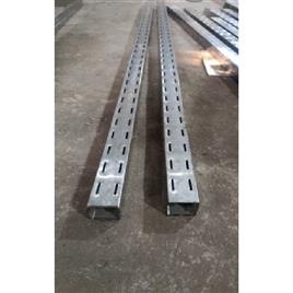 Ms Slotted Square Pipe, Pipe Section: Square