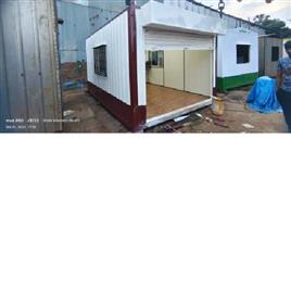 Ms Steel Portable Shop Container, Usage/Application: Prefabricated Portable Shop Cabin