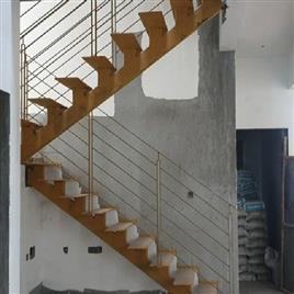 Ms Structural Staircase, Color: Brown